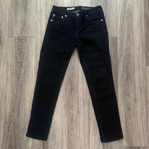 AG Adriano Goldschmied Indigo Skinny Jeans The Legging Super Skinny Fit Size 28R